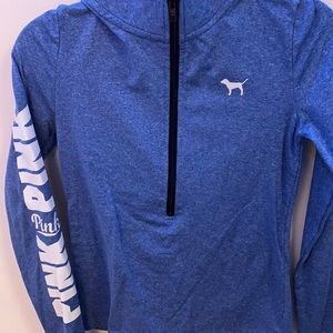 Vs Pink Quarter Zip Jacket